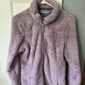 Cozy Lavender Fleece Jacket